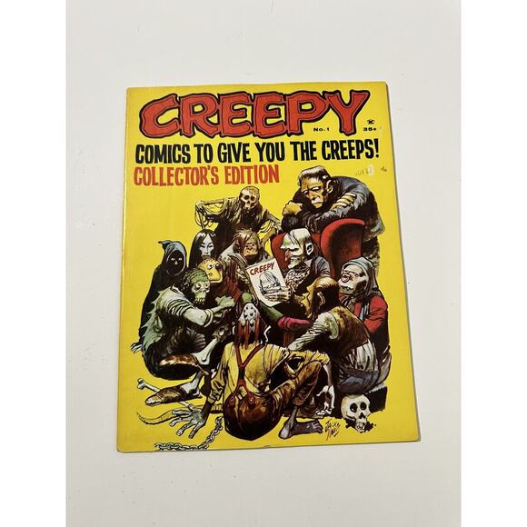 Creepy #1 - First Issue - 1st Uncle Creepy -Frank Frazetta - Warren 1964 - Picture 1 of 16